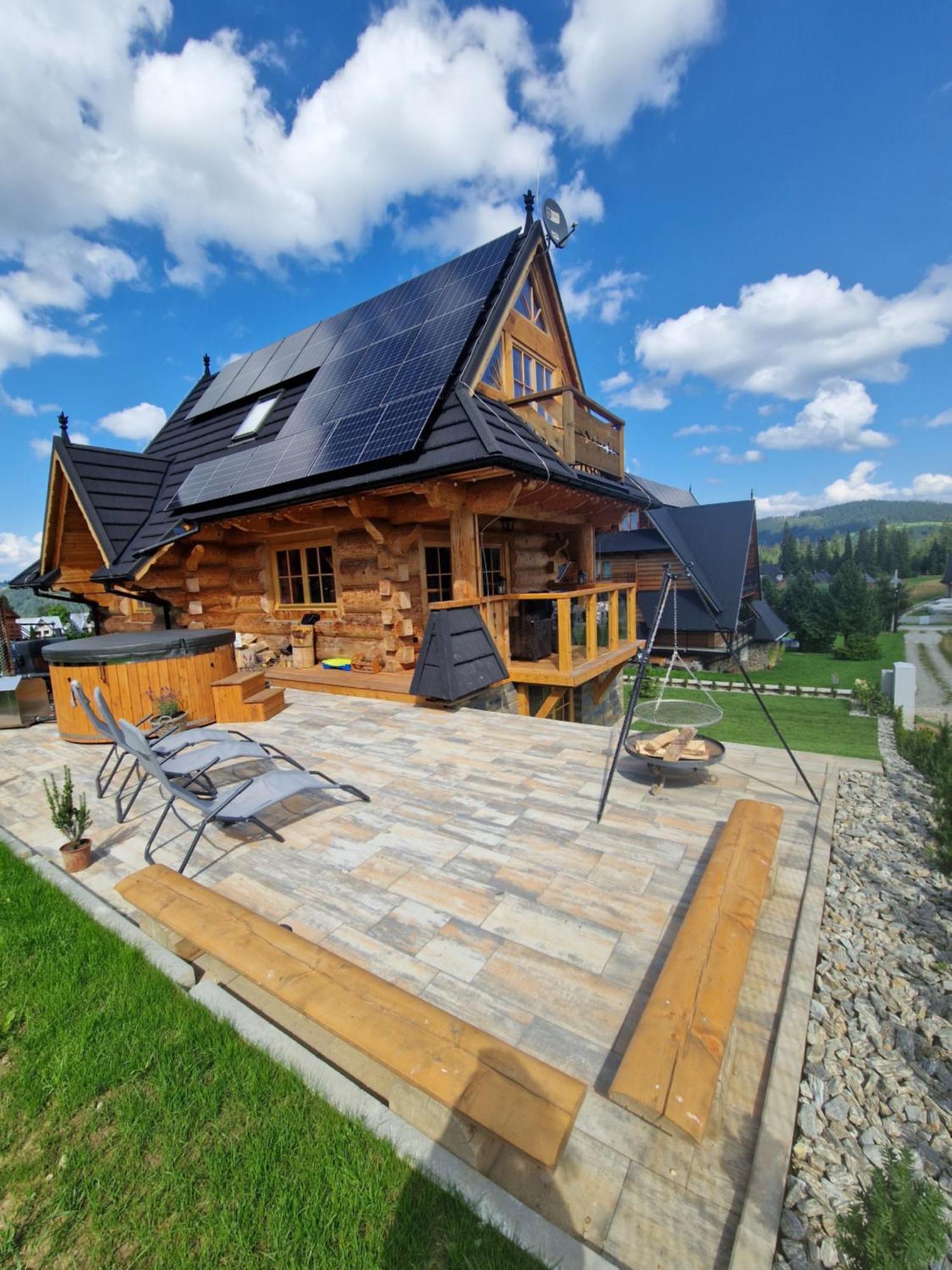 Goralski Domek Lopatowka Z Kominkiem I Bania - Jacuzzi! Murzasichle Extérieur photo